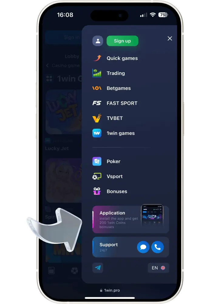 1win bet app